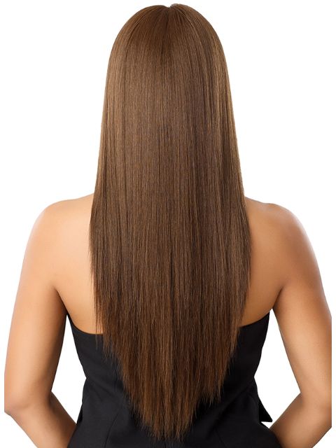 Outre Nueblend Fully Hand-tied 13x6 Human Hair Blend HB-STRAIGHT 26" Lace Front Wig