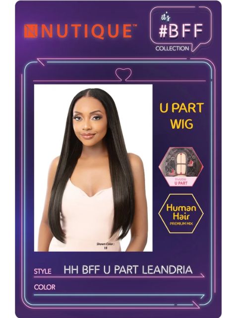 Nutique BFF Part Collection U-Part Cap Wig HH BFF U PART LEANDRIA"