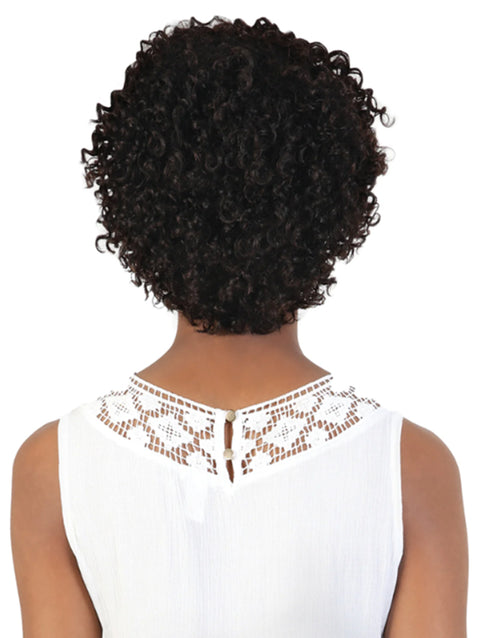 Beshe Peruvian Remi Natural Human Hair Glueless Crown Lace Top Wig - HHC.COY