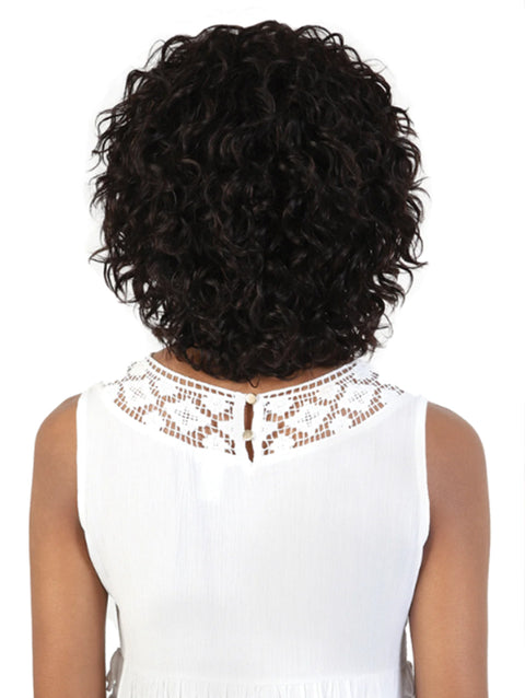 Beshe Peruvian Remi Natural Human Hair Glueless Crown Lace Top Wig - HHC.FIA