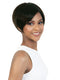 Beshe Peruvian Remi Natural Human Hair Glueless Crown Lace Top Wig - HHC.TOBI