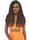 Janet Collection 100% Human Hair  Pre-Fluffed Natural Afro 3X Kinky Bulk 18"
