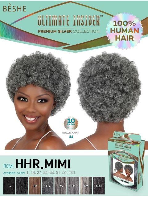Beshe Ultimate Insider 100% Human Hair Premium Silver - HHR.JIA