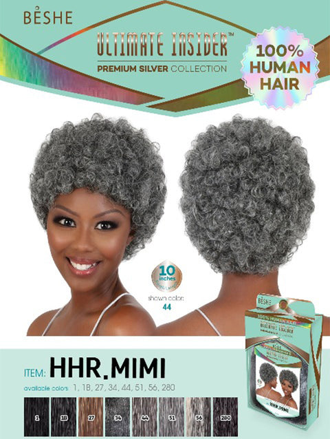 Beshe Ultimate Insider 100% Human Hair Premium Silver - HHR.MIMI