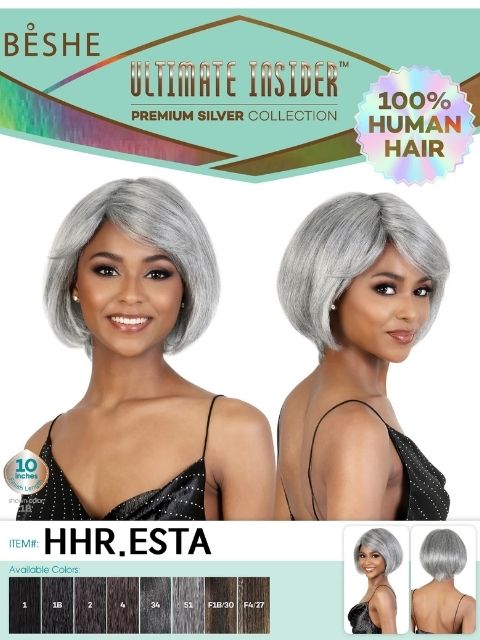 Beshe Ultimate Insider 100% Human Hair Premium Silver - HHR.ESTA