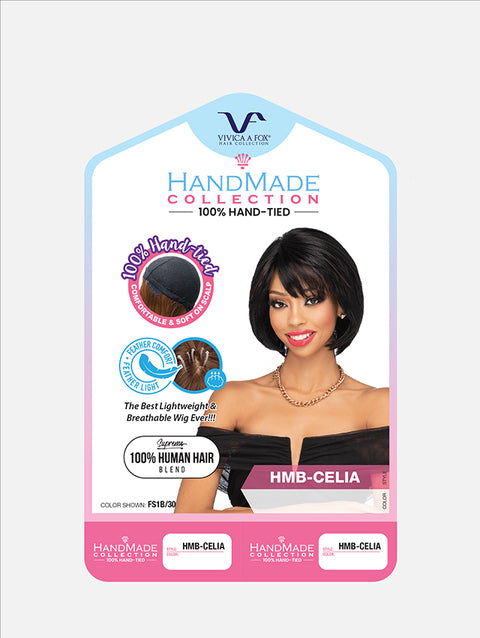 Vivica A Fox HandMade Collection 100% Human Hair Blend Wig - HMB-CELIA