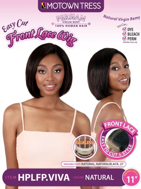 Motown Tress Persian 100% Human Hair Lace Front Wig - HPLFP.VIVA