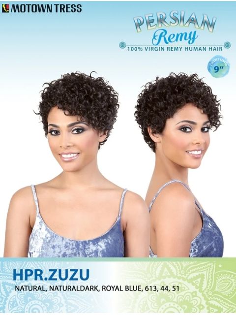 Motown Tress Persian Remy Human Hair Wig - HPR.ZUZU