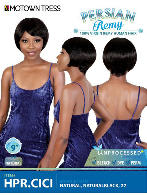 Motown Tress Persian Remy Human Hair Wig - HPR.CICI