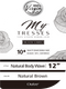 Outre MyTresses Black Label Human Hair Weave - NATURAL BODY WAVE