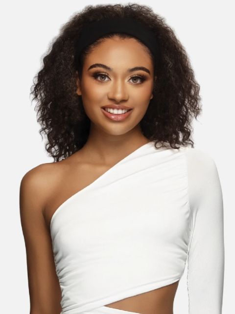 Vivica A Fox Black Rose 100% Unprocessed Human Hair 3in1 Half Wig- HW-412