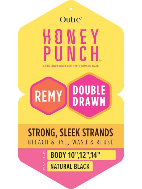 Outre HoneyPunch 100% Unprocessed Remy Human Hair Weaves - BODY