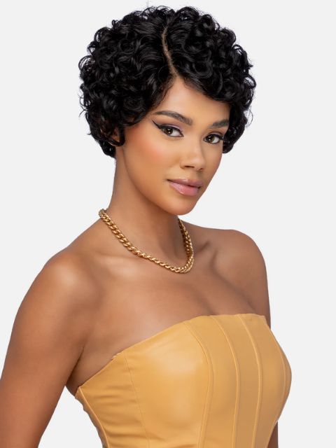 Vivica A Fox 100% Natural Brazilian  Remi Human Hair IDA" Lace Front Wig
