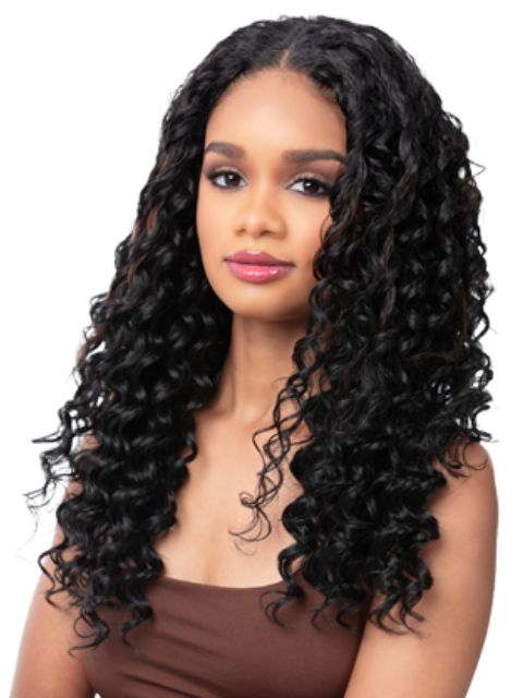 Nutique Illuze ClipQue Hair Extension Human Hair Mix HH CLIP-IN LOOSE DEEP 22 Clip-In