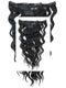 Nutique Illuze ClipQue Hair Extension Human Hair Mix HH CLIP-IN LOOSE DEEP 18 Clip-In