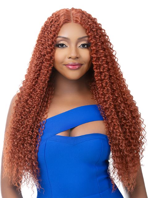 Nutique Illuze Virtually HD  Undetectable Glueless ILLUZE LACE GORGEOUS CROWN" Lace Wig