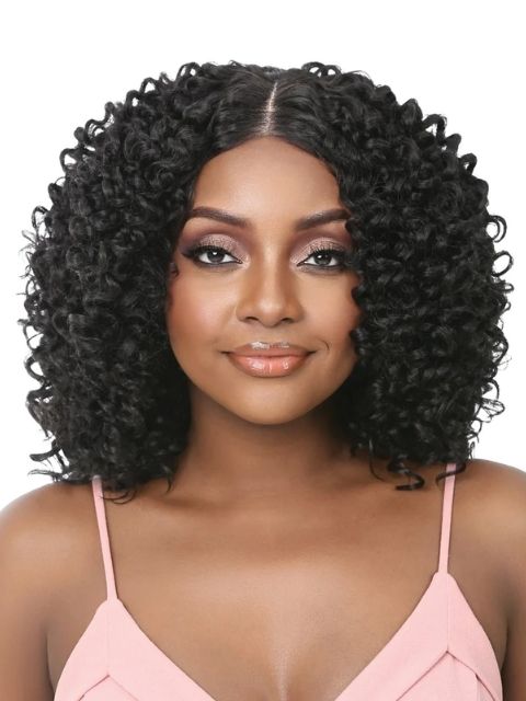 Nutique Illuze Virtually HD Undetectable HandTied Triangle ILLUZE LACE HONEY" Lace Part Wig