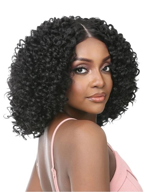 Nutique Illuze Virtually HD Undetectable HandTied Triangle ILLUZE LACE HONEY" Lace Part Wig