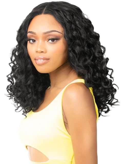 Nutique Illuze Virtually HD Undetectable HandTied Triangle ILLUZE LACE SHARONDA" Lace Front Wig