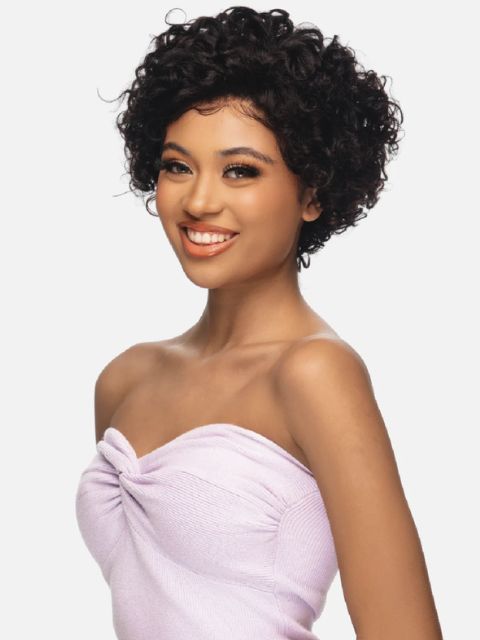 Vivica A Fox Imperial 100% Human Hair HD 13x4 Lace Front Wig ITALIAN CURL"