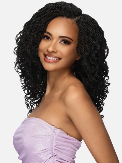 Vivica A Fox Imperial 100% Human Hair 4X AFRO SOUL KINKY BULK 16" (IP-4HKBK16) Extension and Bulk