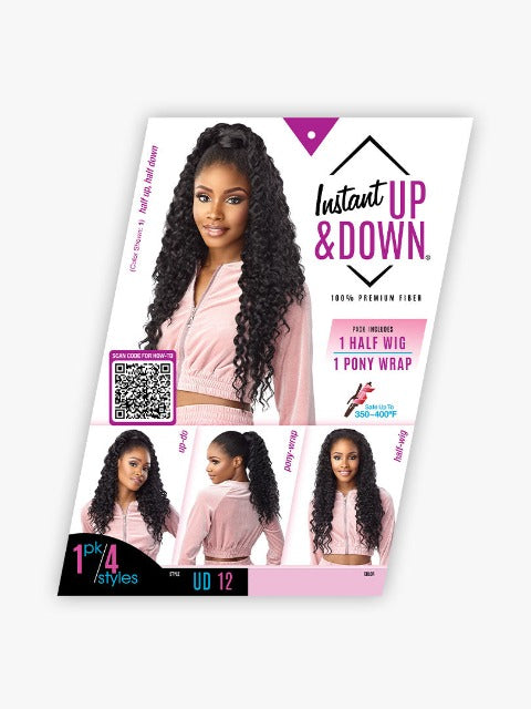 Sensationnel Instant Up & Down Half Wig - UD 12