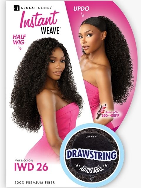 Sensationnel Instant Weave IWD26" Half Wig