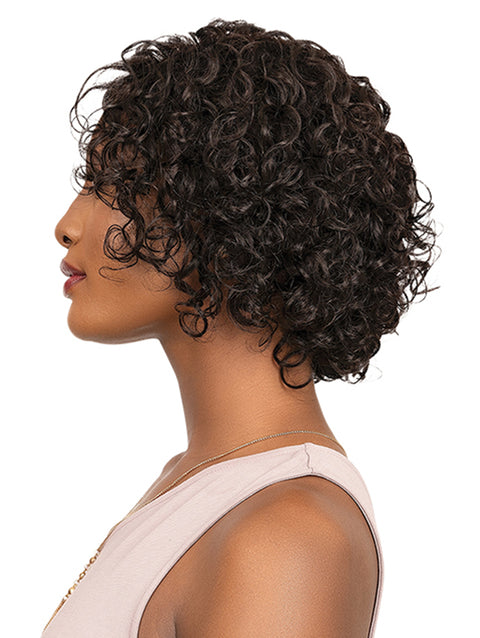 Janet Collection 100% Human Hair Natural Deep Part JALIA Wig *SALE
