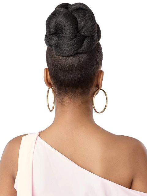 Outre Pretty Quick Premium Synthetic Bun - JUMBO BRAID BUN