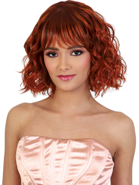 Motown Tress Premium Collection Day Glow Wig - KARINA