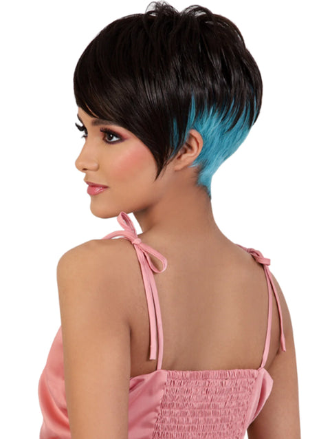 Motown Tress Premium Collection Day Glow Wig - KATHY