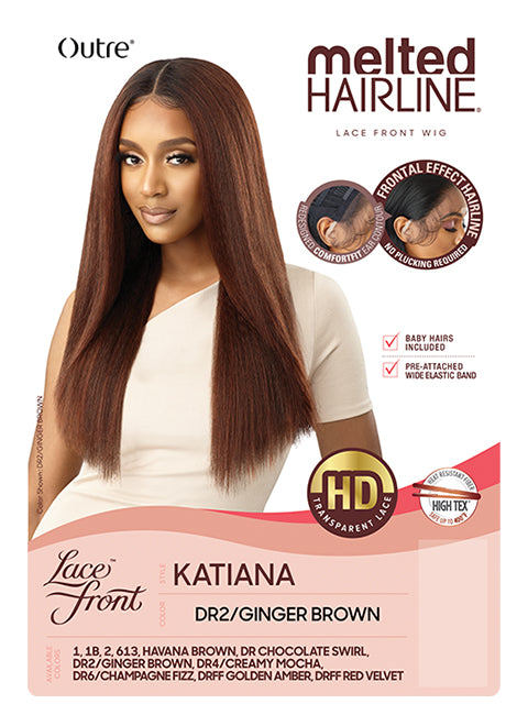 Outre Melted Hairline Premium Synthetic Glueless HD Lace Front Wig - KATIANA