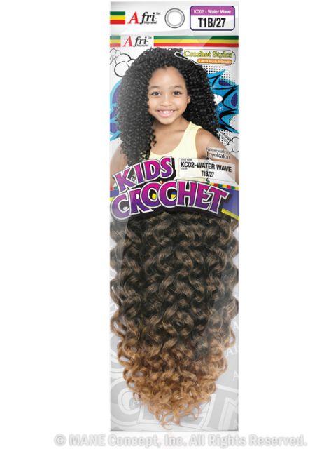 Mane Concept Afri Naptural KIDS WATER WAVE Crochet Braid KC02