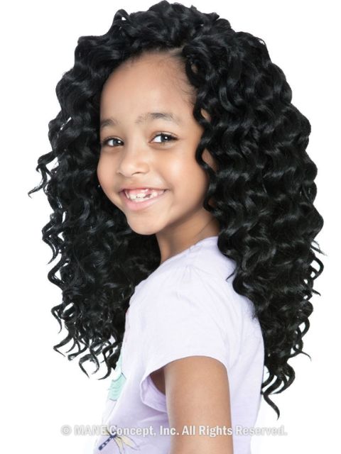 Mane Concept Afri Naptural Kids ARUBA SOFT DEEP Crochet  Braid KC03