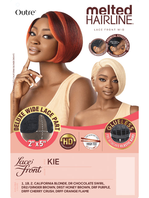 Outre Melted Hairline Premium Synthetic Glueless HD Lace Front Wig - KIE