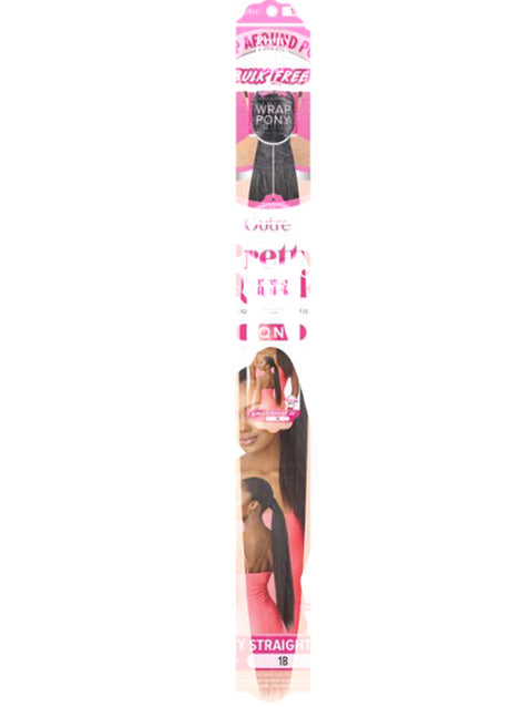 Outre Pretty Quick Pony Ponytail - KINKY STRAIGHT 28"