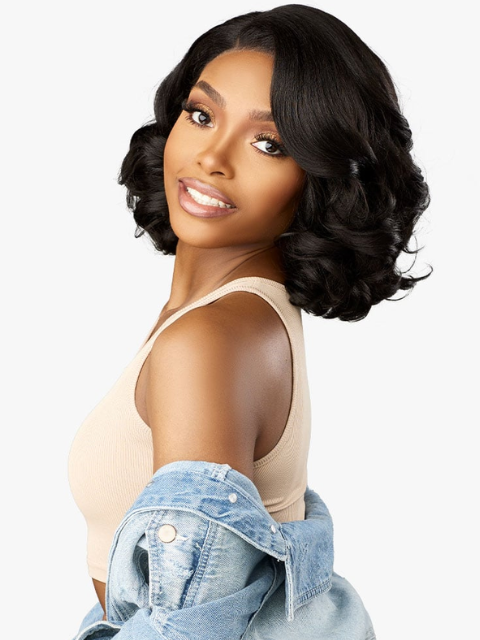 Sensationnel Premium Synthetic CURLS KINKS & CO_KINKY EDGES Y-PART KINKY BARREL CURL 12"