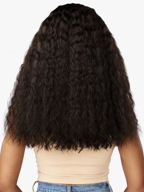 Sensationnel Premium Synthetic CURLS KINKS & CO_KINKY EDGES Y-PART KINKY BRAID OUT 20 Lace Wig