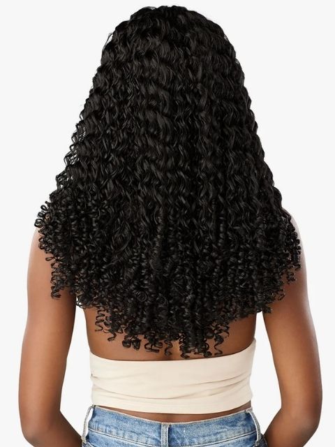 Sensationnel Premium Synthetic KINKY EDGES Y-PART_KINKY BURMESE CURL" Lace Wig