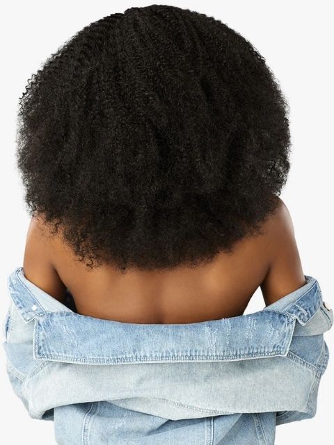 Sensationnel Premium Synthetic KINKY EDGES Y-PART_KINKY MONGOLIAN 18" Lace Wig