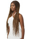 Outre 100% Fully Hand-tied Whole Lace Wig- KNOTLESS BOX BRAIDS 36"