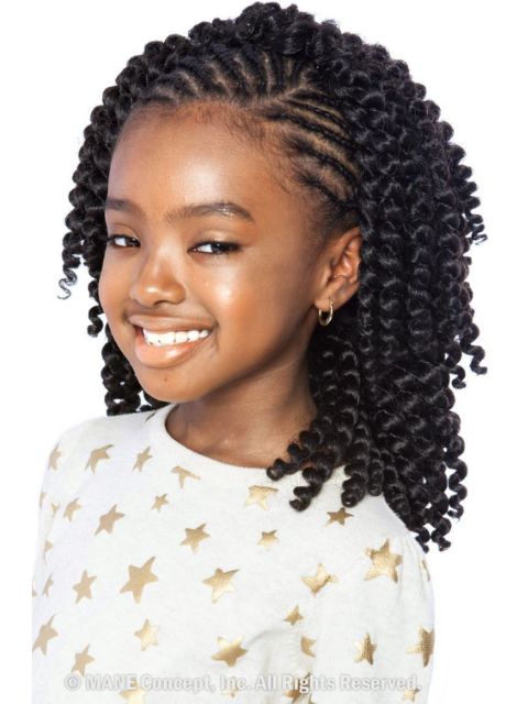 Mane Concept Afri Naptural Kids ROCK BOUNCE TWIST Braid 12 KR04