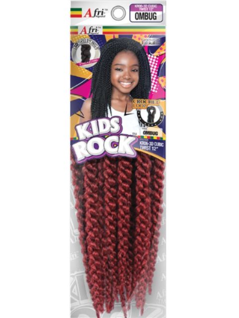 Mane Concept Afri Naptural Kids Rock 3D CUBIC Twist Braid KR06