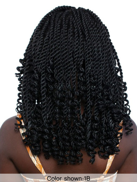 Mane Concept Afri Naptural  Kids Rock Braids -KR12 KIDS SEGENAL TWIST WITH COILY ENDS 10"