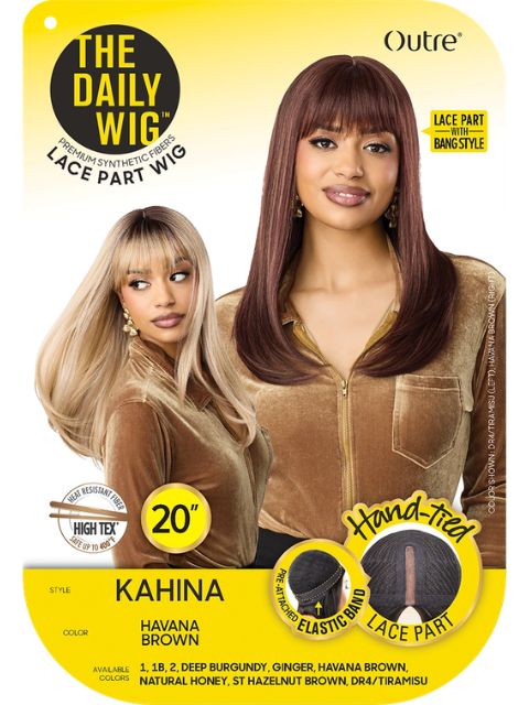 Outre The Daily Wig Hand-Tied Lace Part KAHINA" Wig