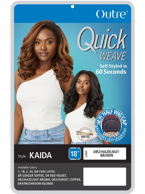 Outre Quick Weave Half Wig -KAIDA