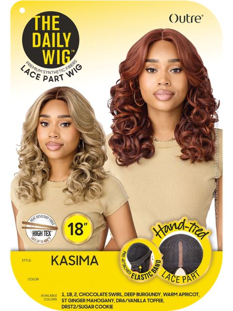 Outre The Daily Wig Hand-Tied KASIMA" Lace Part Wig
