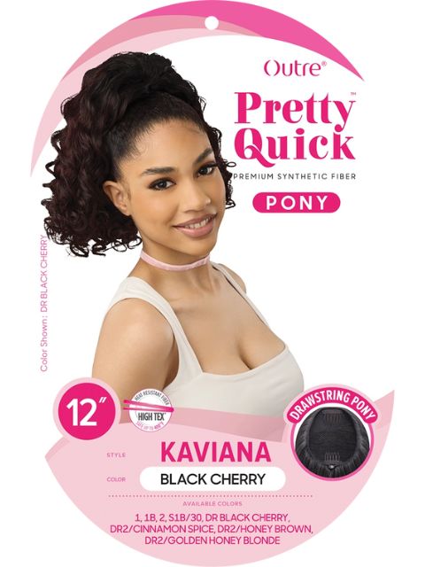 Outre Pretty Quick-Pony Drawstring Ponytail -KAVIANA