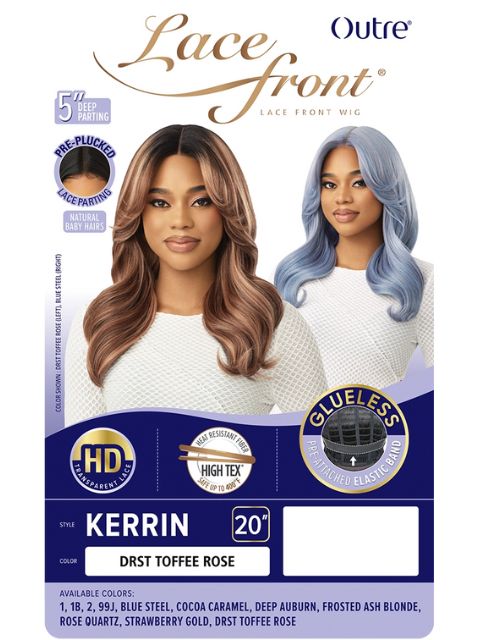 Outre HD Transparent Glueless Lace Front Wig - KERRIN