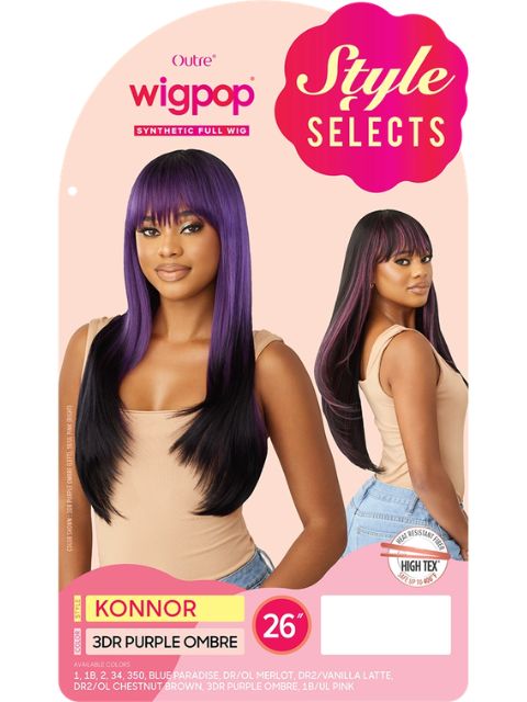 Outre Wigpop Style Selects Synthetic KONNOR"  Full Wig